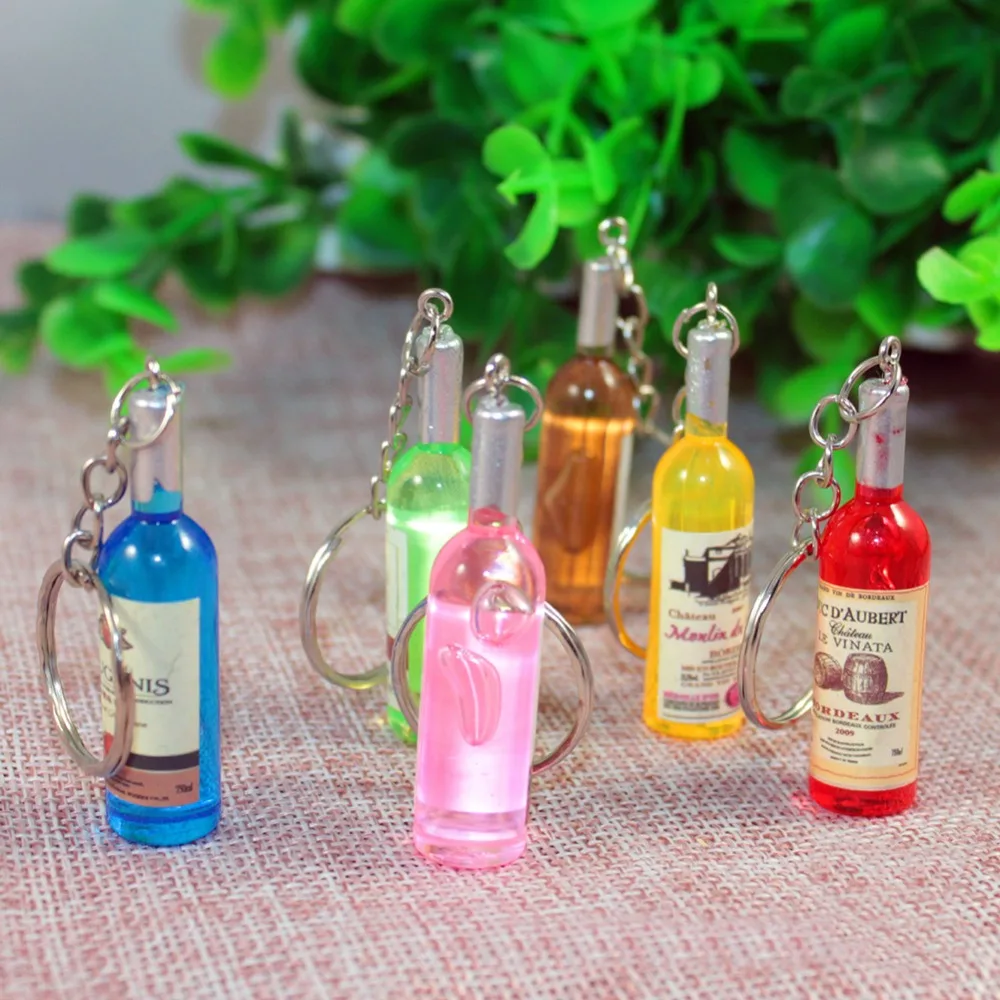 10 шт творческие пользовательские моды и медведем из мультфильма бутылка ключ c