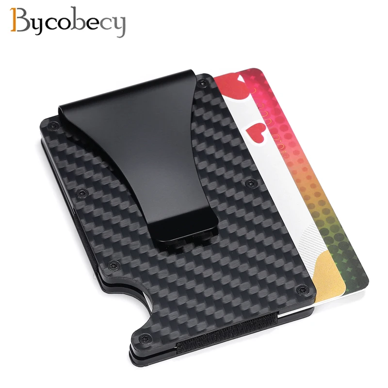 Женский кошелек 2021 мужской модный держатель для кредитных карт из углеродного