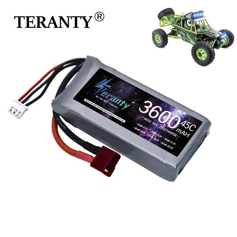 

7,4 V 2700mah 3200mah 3450mah 3600mAh RC Car Lipo аккумулятор для Wltoys 12428 12423 RC Car part 2s 7,4 v Аккумулятор для feiyue 03 Q39