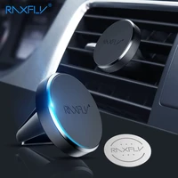 raxfly magnetic phone holder car for redmi 4x note 5 pro air vent mount holder for phone in car magnet stand for iphone x xs max