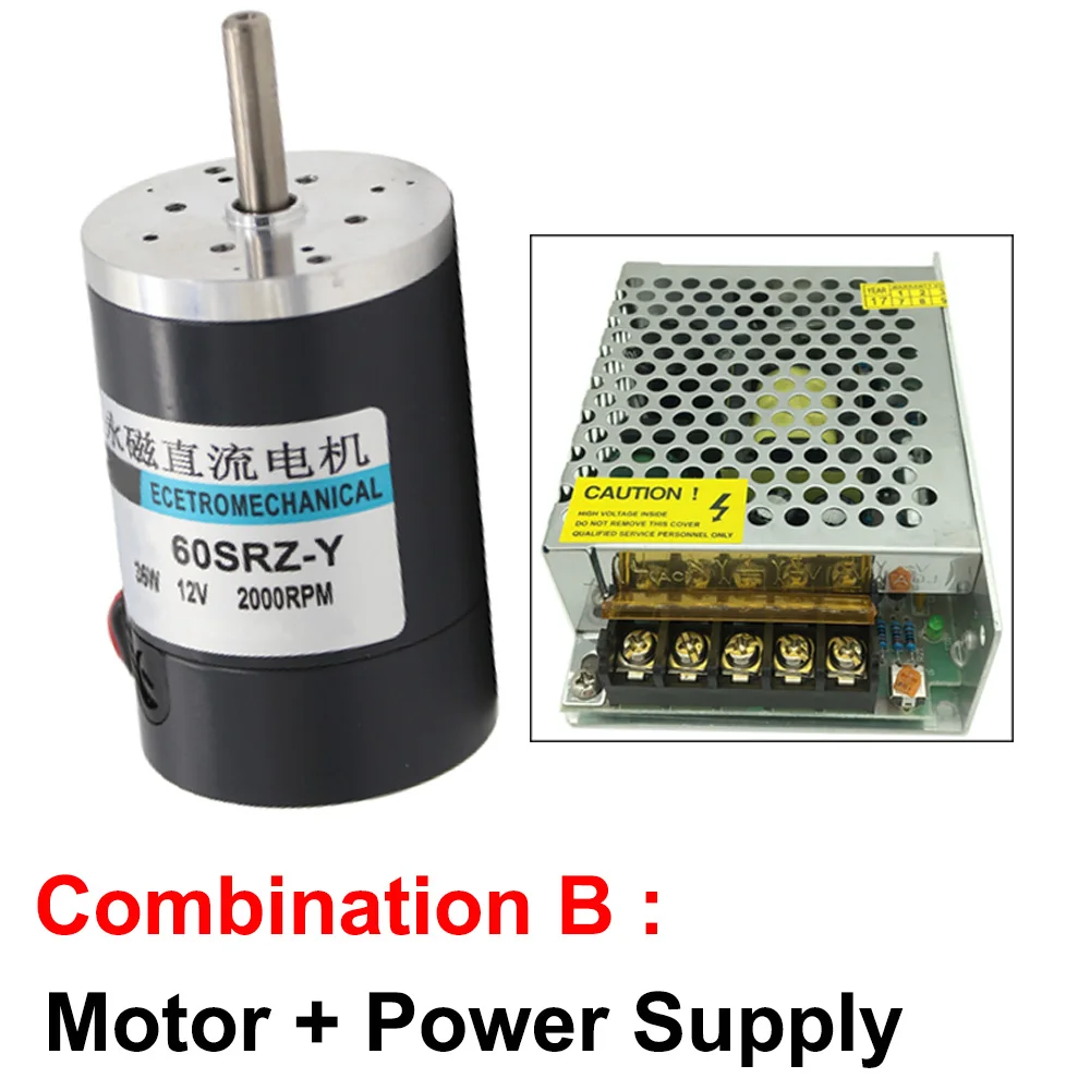 Микро постоянный магнит высокой Скорость 12V 24V DC моторы 2000/3000/4000 об/мин