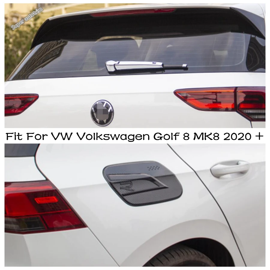 

Ветрозащитный стеклоочиститель для заднего стекла/Топливный бак для масла, крышка газовой крышки, отделка для Фольксваген Гольф 8 MK8 2020 - 2022 ...