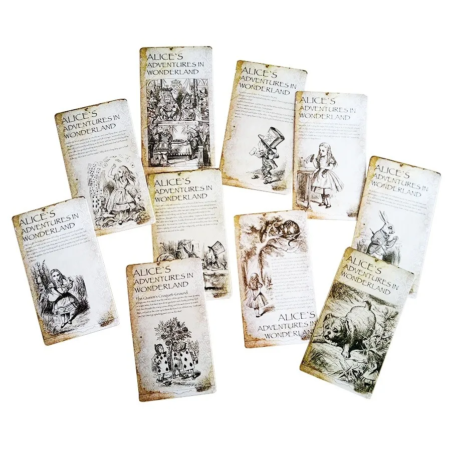 20 шт./компл. Новый Винтажный стиль Alice's Adventure in Wonderland Набор открыток открытка|vintage