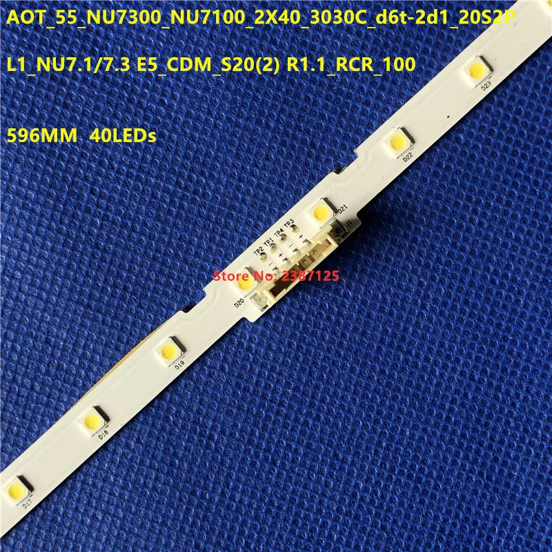 Фонарь подсветки для UA55RU7100 UA55RU7300 UA55RU7700 UA55RU7790 UA55RU7800 UN55RU7100 UN55RU7300 UE55RU7092 UE55RU7099