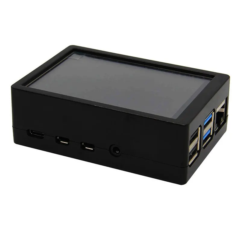 Для Raspberry Pi 4 сенсорный Экран 3 5 дюймов TFT ЖК дисплей 480*320 GPIO Дисплей с ABS чехол +