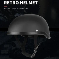 protective helmet comfortable comfortable lining half helmet matte black motorcycle helmet for scooter safe helmet