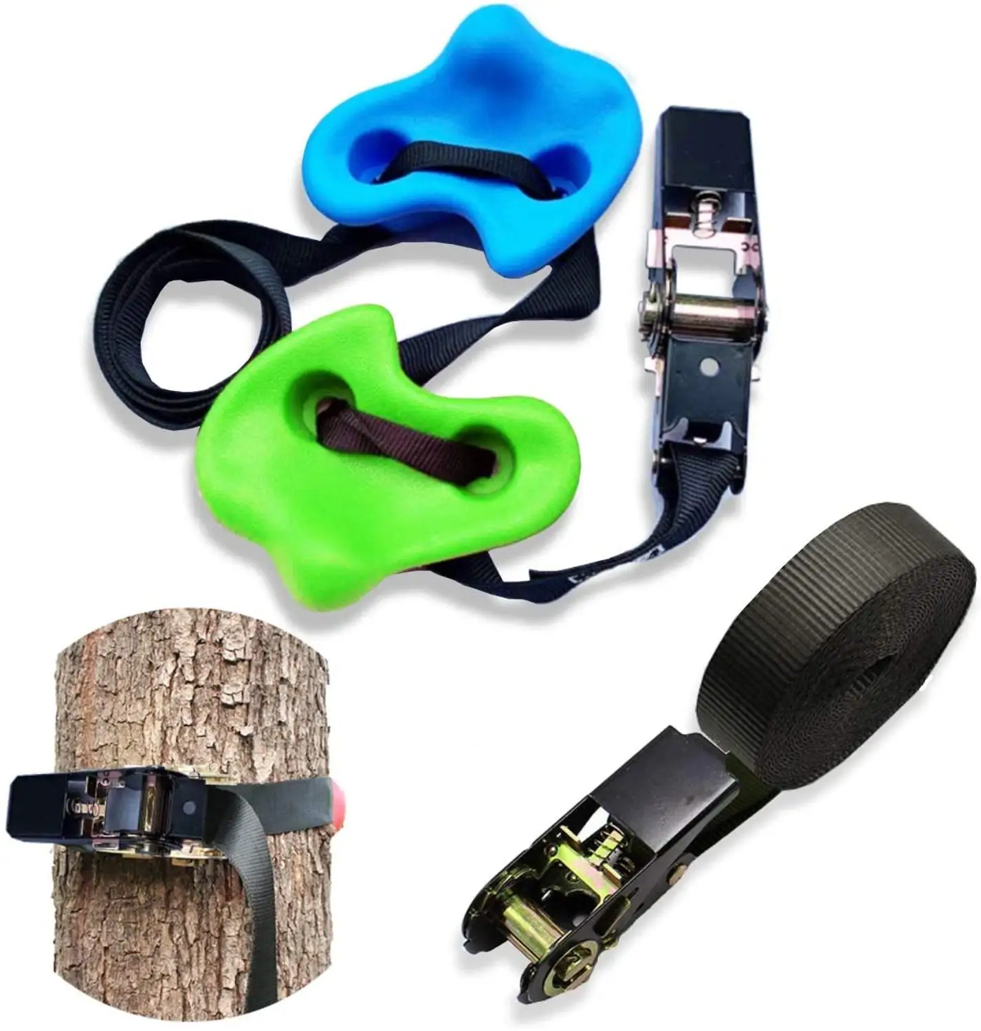 21pcs внутренний наружный настенный камни игрушки для детской площадки без винтов