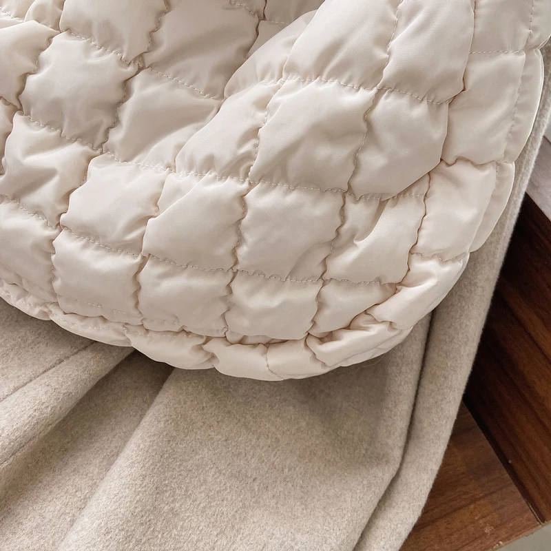 Сумка на плечо женская с хлопковым пухом вместительный тоут Роскошный