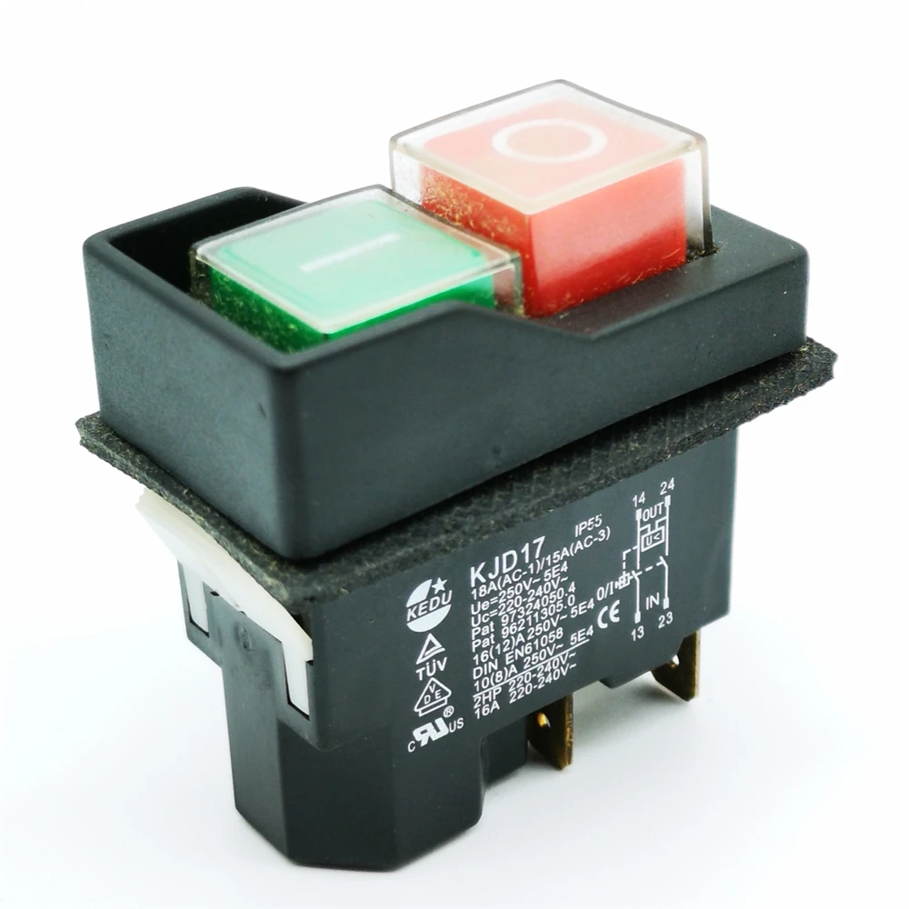 5 контактный водонепроницаемый магнитный взрывозащищенный кнопочный