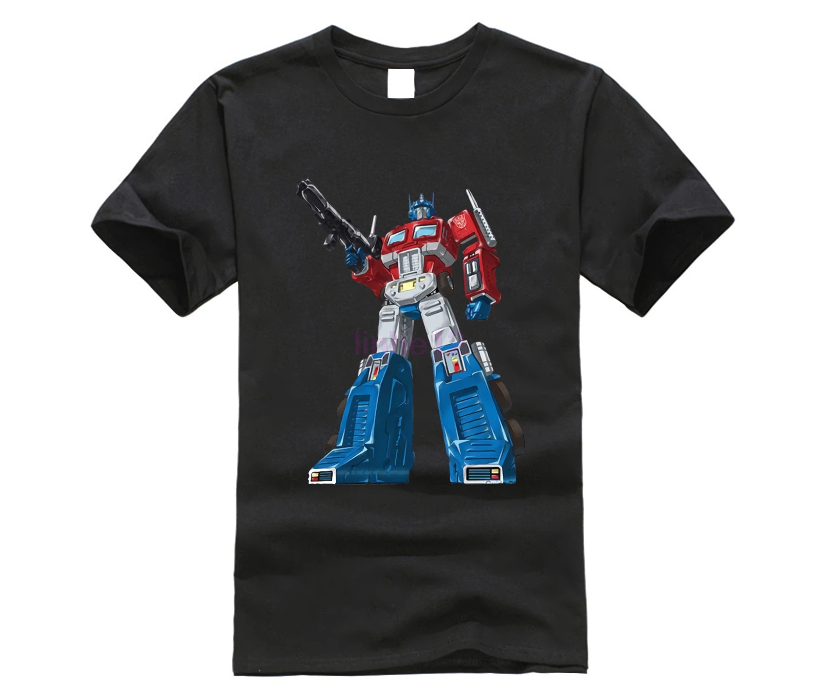 Оптимус футболка Прайм Футболка 100% хлопок забавная пляж плюс размер печать