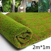 new artificial moss fake green plants grass for shop patio wall decor diy 1m2m wedding party garden micro decoration