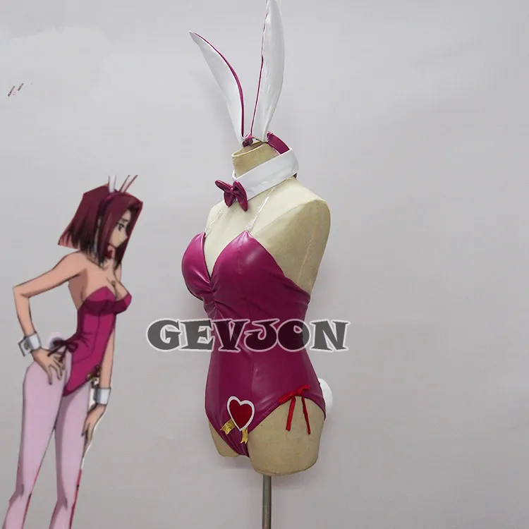 

Code Geass Bunny girl Kallen Stadtfeld cosplay costume custom made size