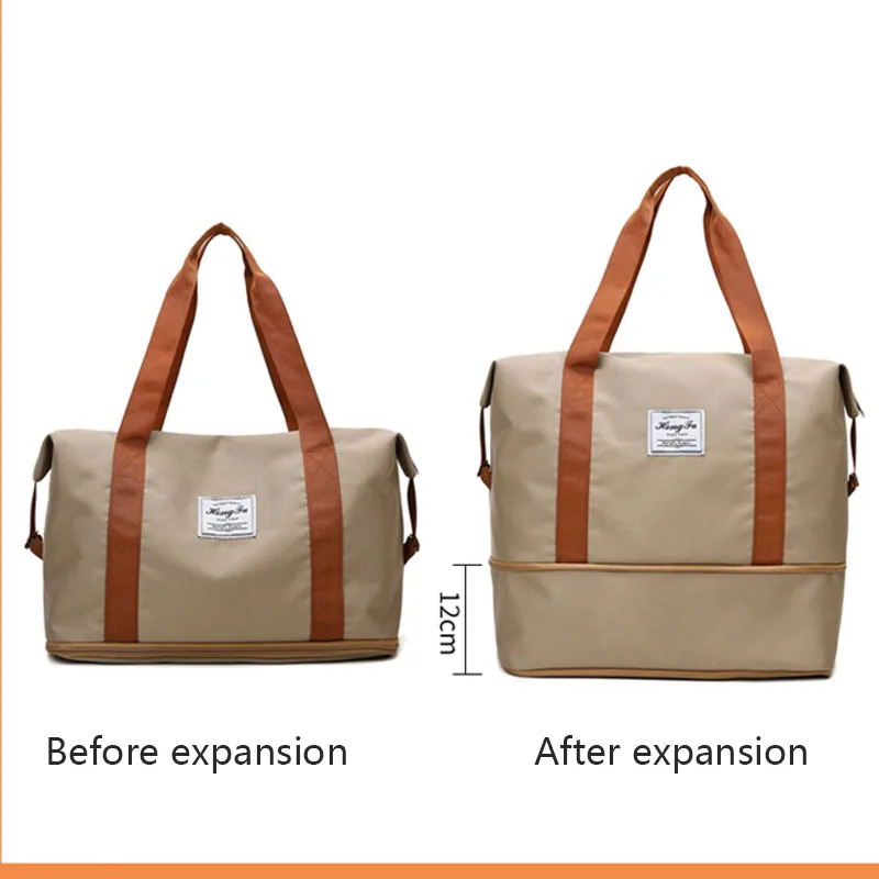 2021 Waterproof Travel Bags for Women Large Capacity Luggage Female Fitness Training Yoga Bags Outdoor Sports Bags Shoulder Bags