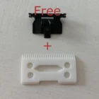 10 шт. Керамика лезвие резак для волшебное кольцо клип беспроводной 2-отверстие машинка для стрижки подходит для большинства для стрижки волос, триммер для волос, триммер для стрижки бороды лезвий для удаления волос