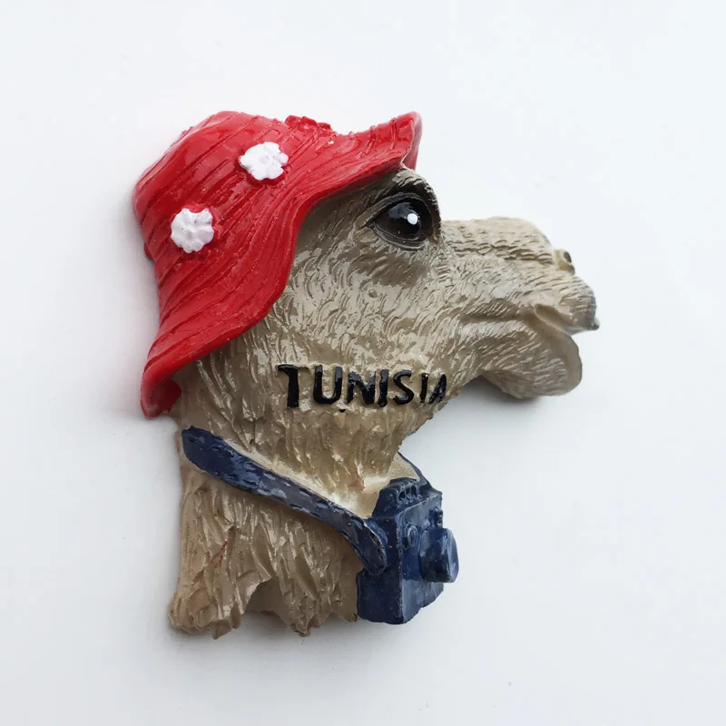 

Egypt Tunisia 3D Printing Foil Fridge Magnets World Tourism Souvenirs Refrigerator Magnetic Stickers