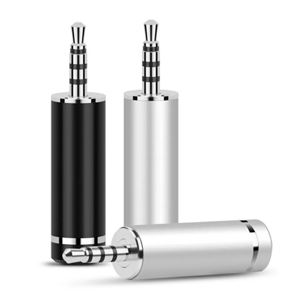 2 5 мм штекер наушников 4 полюсный автоматический покрытого родием Медь баланс