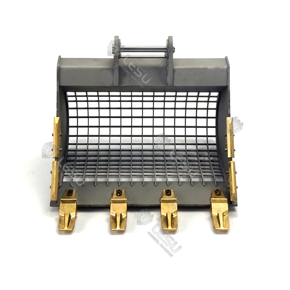 Игрушечный экскаватор модель металлическая решетка ковша для 1/14 Rc