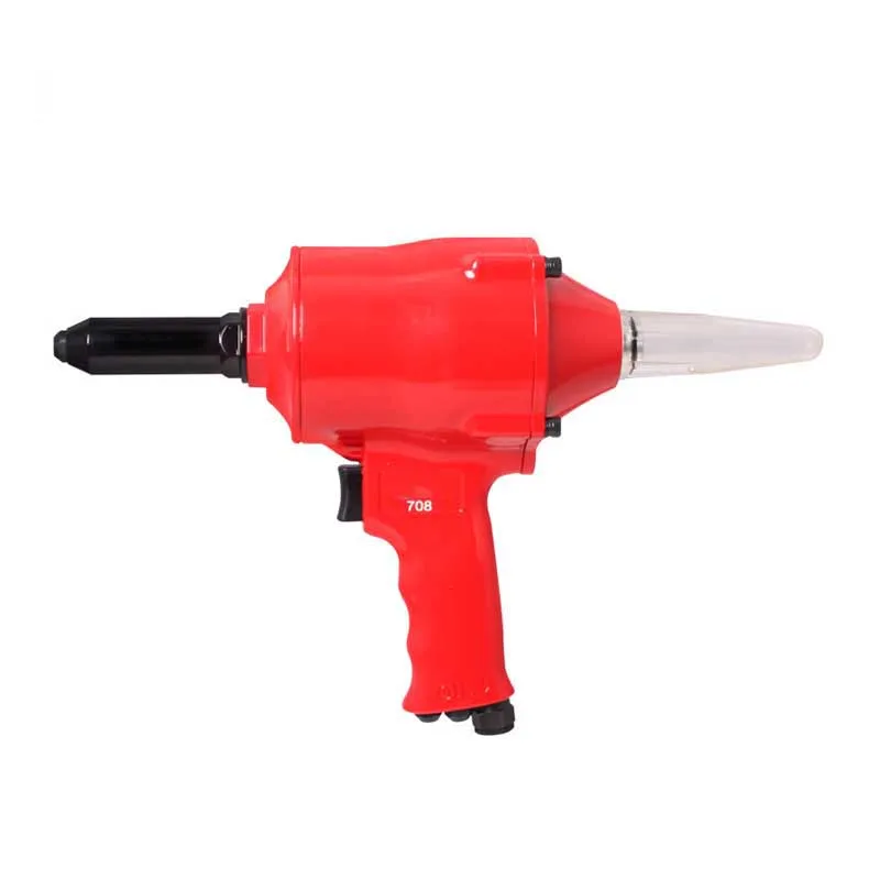 Pneumatic Tool Pneumatic Riveter Guns Type Air Riveter Set 2.4-4.8mm Air Rivet Gun Powerful Riveting Air Tool