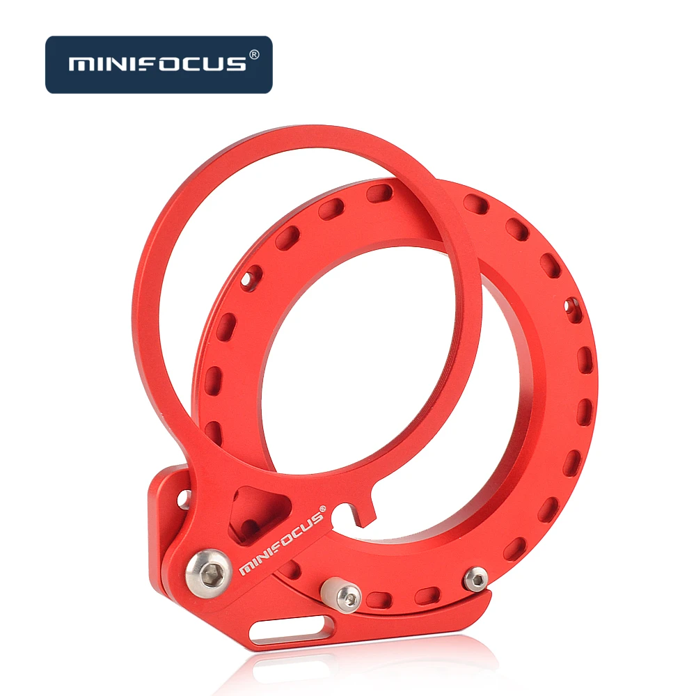 Резьба M67 67 мм красные качели Макросъемка влажная линза откидной адаптер