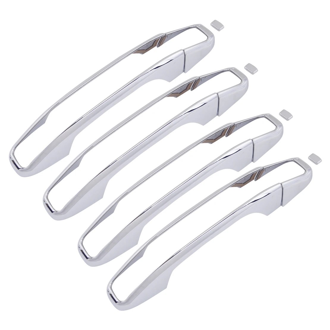 4 комплекта Наружная ручка боковой двери Накладка рамка подходит для Chevy Suburban Tahoe