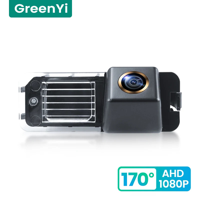 GreenYi 170 ° HD 1080P Автомобильная камера заднего вида для VW Volkswagen Polo 6R V Golf 6 Passat CC MK6 Magotan