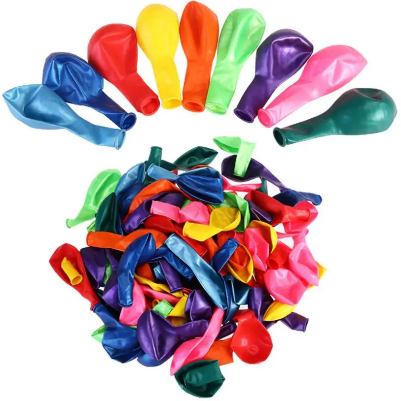 Mixed color 20 шт 50 шт./лот 10 Дюймов 1,5 г розовый жемчуг латексные шары цвета свадебные украшения воздушный шар с надписью "Happy Birthday" Вечерние шары - Цвет: Mixed color