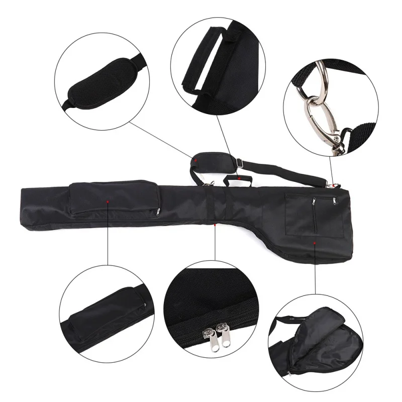 

Golf Club Bag Nylon Environmental Protection Material Set Bag Soft Foldable Portable Golf Accessories