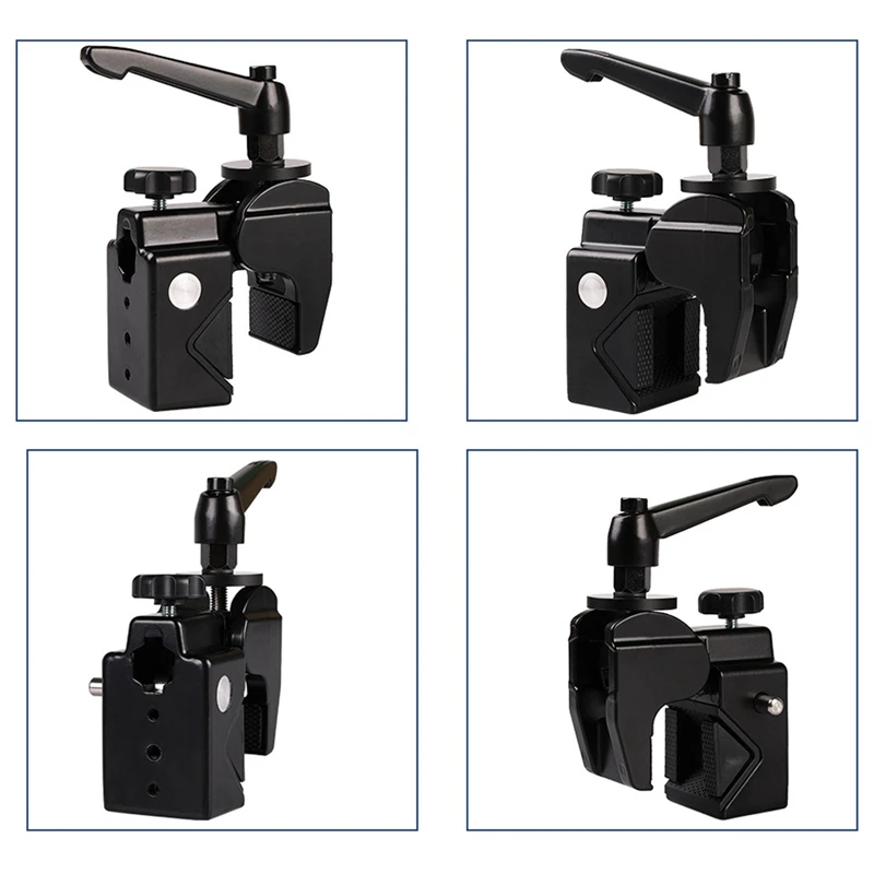

Universal Rail Clip Camera Fixing Mount Clip Clamping Stand Holder Bracket For Dslr Camera