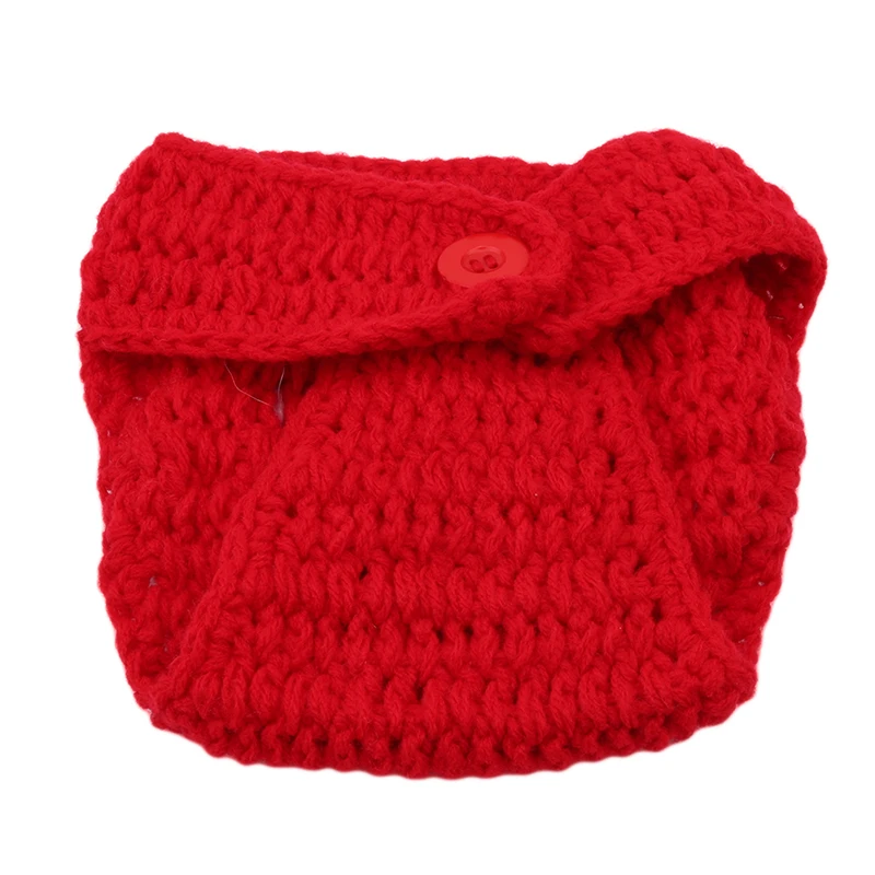 Рождественские вязаные шапки для малышей кепка + штаны детская одежда на