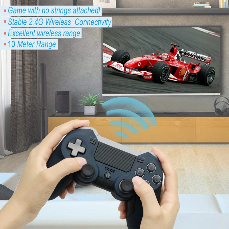 2 4G беспроводной джойстик для PS4 Геймпад двойная вибрация Элитный игровой