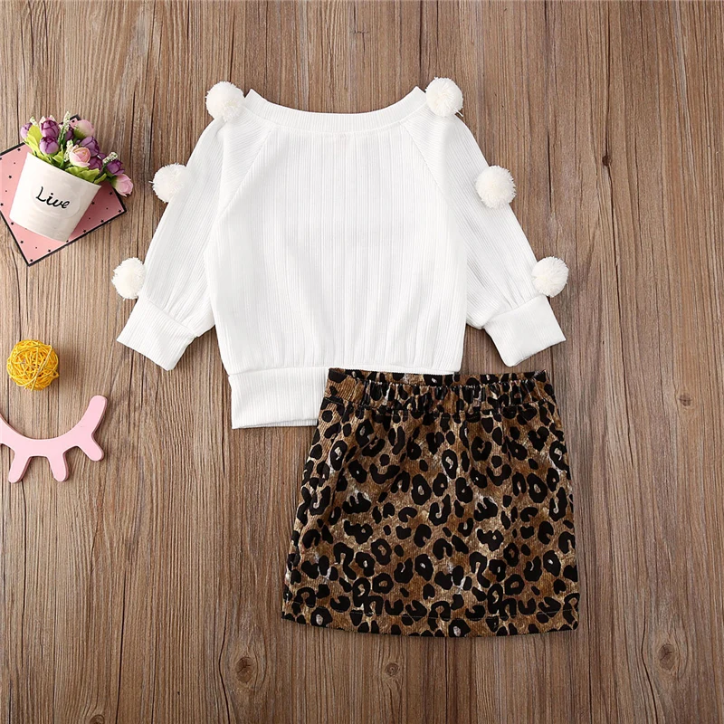 Детская одежда для девочек костюмы принцессы модная маленьких наряды осенний