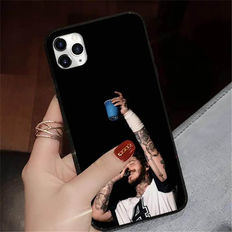 

post malone pop singer Phone Case for iPhone 11 12 pro XS MAX 8 7 6 6S Plus X 5S SE 2020 XR mini