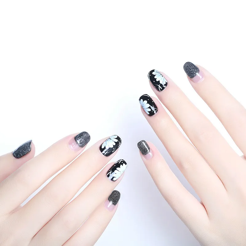 Новый клей для рисования ногтей японский консервированный 12 цветов магазин