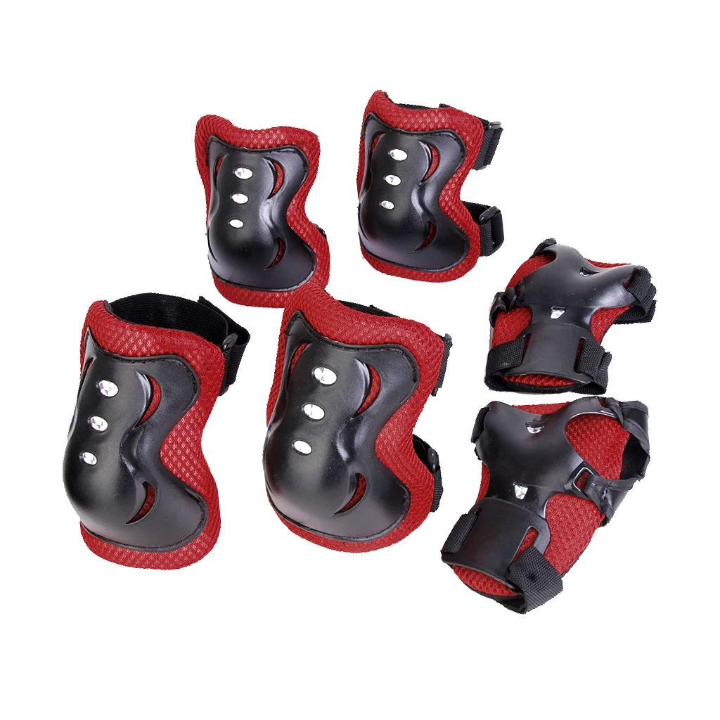 

High Quality Protective Pads Kid Cycling Roller Skating Knee Elbow Wrist Protective Pads Blue Hunting Equipment Elbow Protector