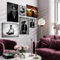 popular music singer enrique iglesias retro art poster black and white art portrait prints fans collecting wall stickers gift
