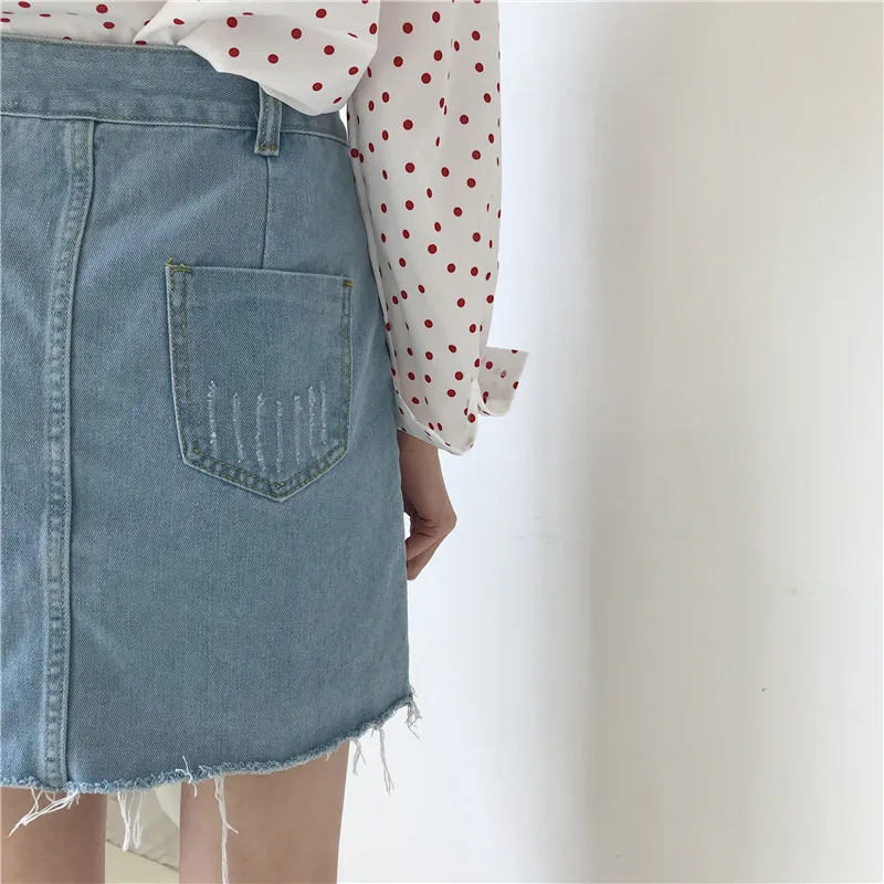 

Skirts Women Retro All-match Summer Spring Zipper Pockets Denim Above Knee Length A-line for School Girls Streetwear Womens Chic