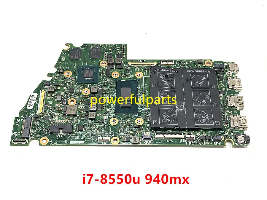 

Материнская плата 100% работающая на Inspiron 15 7573 с фотографическим процессором + Φ 090k 5, системная плата 16841-1 протестирована ОК