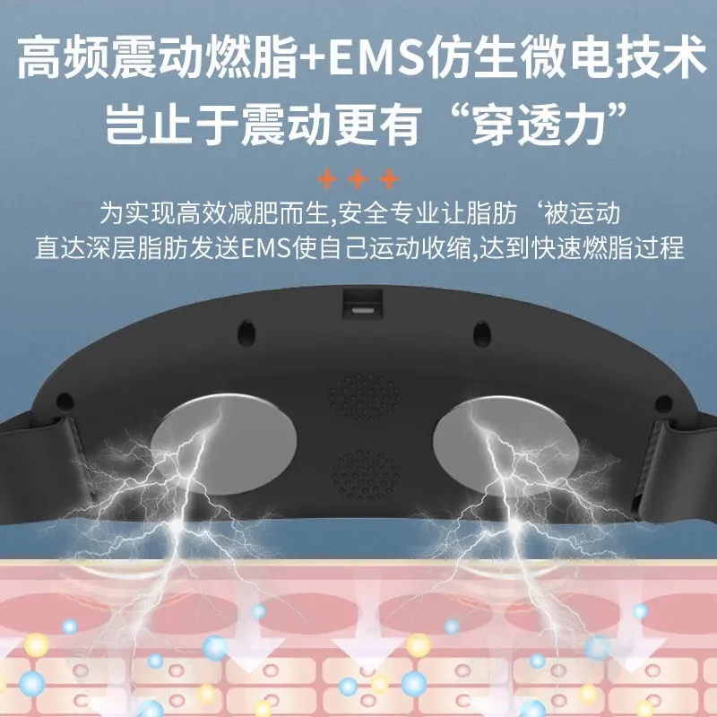 구매 체육관 슬리밍 진동 피트니스 마사지 기계 지방 연소 기계 진동 피트니스 마사지 홈 Masajeador 휴대용 장비 DF50S