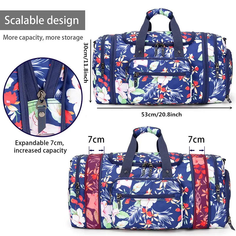 Large Capacity Business Trip Storage Bag Multifunction Waterproof Dry Wet Separation Sport Fitness Beach Swimming Duffle Handbag