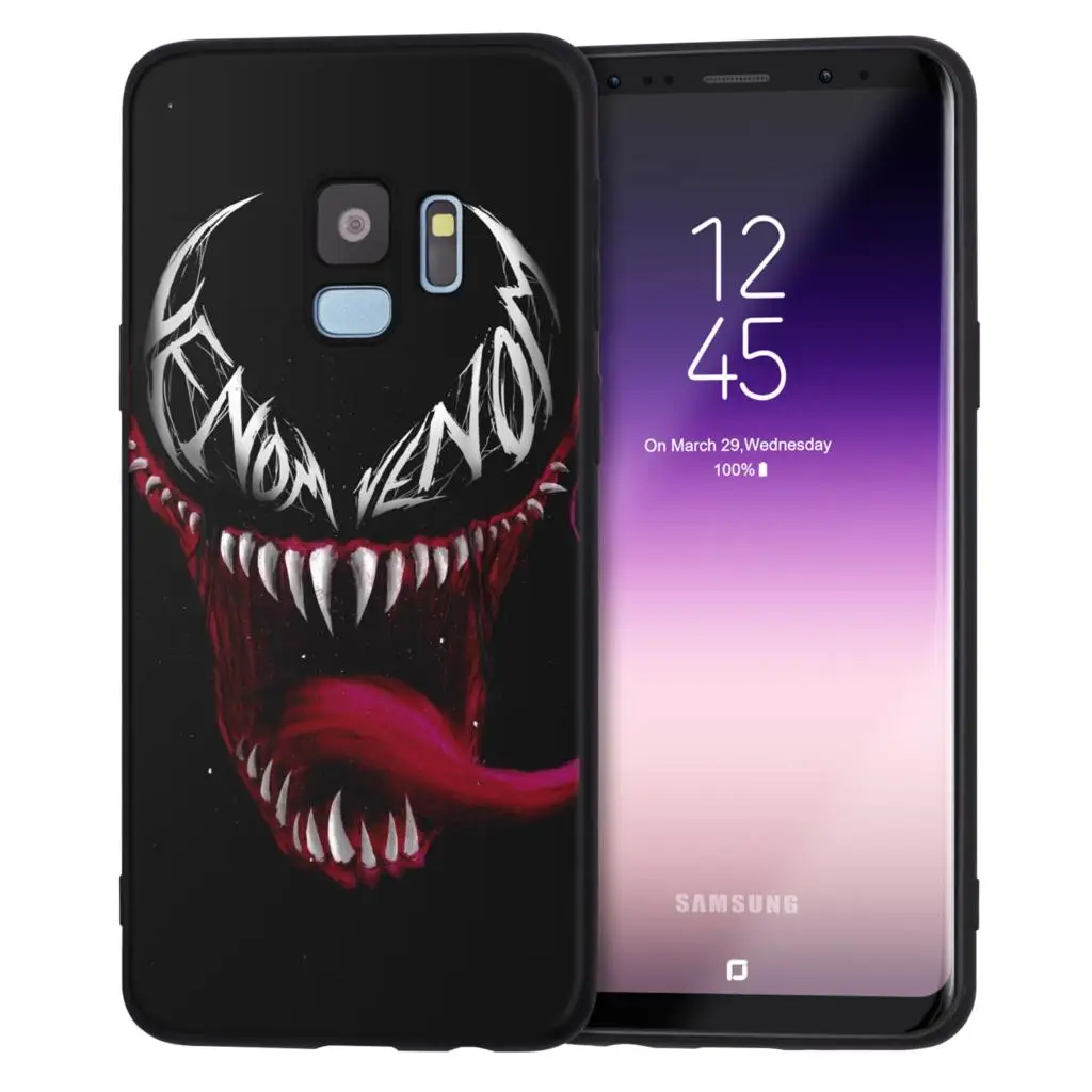 H7045 Venom чехол для Samsung Galaxy J3 J5 J7 ЕС S8 S9 S10 плюс S10E A5 A6 A7 A8 A9 A70 A50 A40 M20 для задней панели мобильного телефона из термопластика чехол - Цвет: H7045