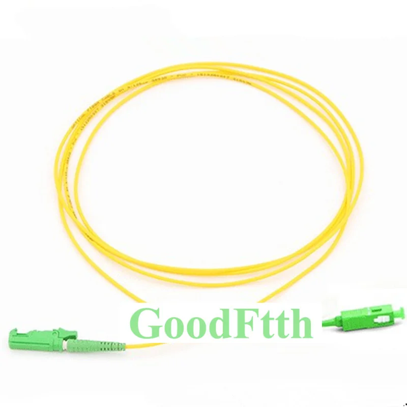 Fiber Patch Cord E2000-SC APC SC/APC-E2000/APC SM Simplex GoodFtth 100-500m