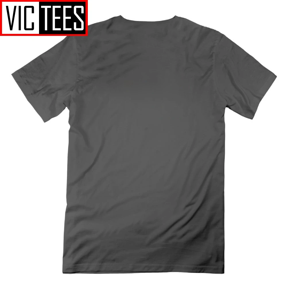 Футболка с коротким рукавом и принтом для взрослых 100% хлопок | Мужская одежда