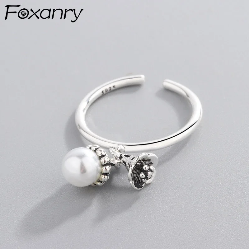 

Кольцо женское из серебра 925 пробы с жемчугом