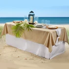 Из хлопка и льна скатерть кухонный стол Декоративные Водонепроницаемый маслостойкая прямоугольный стол Обложка для дома туфли-лодочки для свиданий вечерние украшения