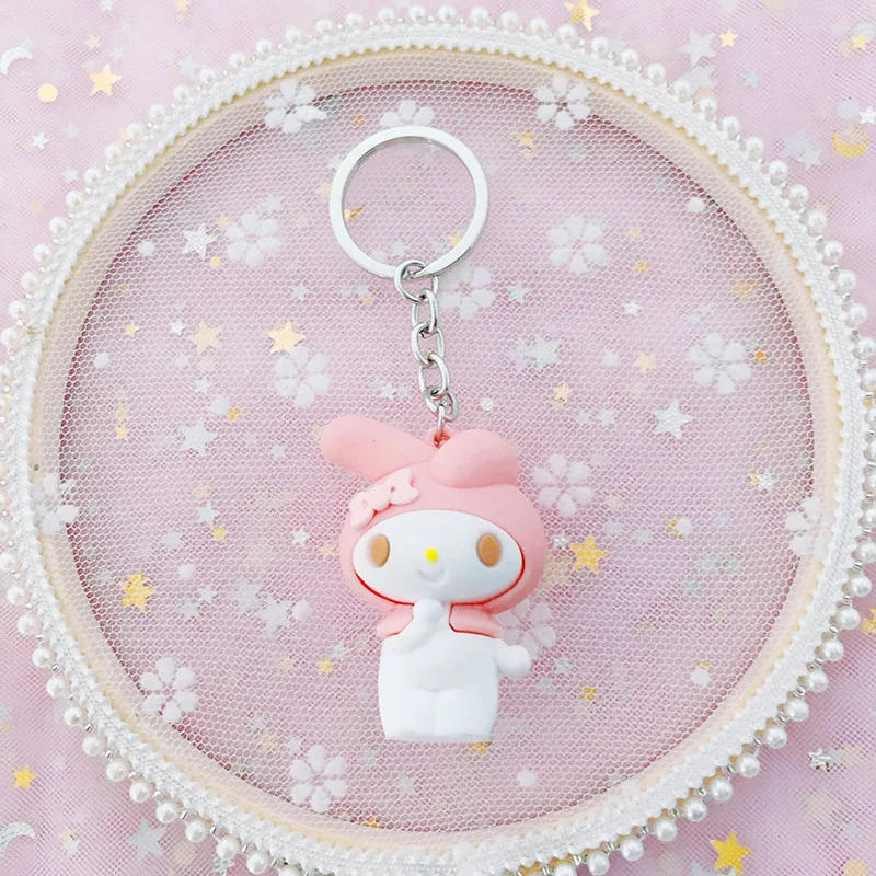 NO.8 Мультфильм брелок Hello Kitty милый KT кот Единорог лягушка куклы брелоки Автомобильный Брелок Студенческая сумка брелок кулон творческие подарки - Цвет: NO.8