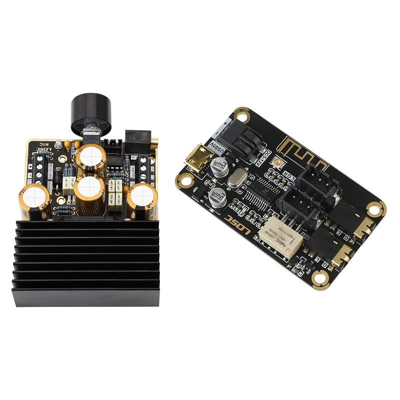 

LQSC TDA7850 2.1 Channel Power Amplifier Board 2X80W with Bluetooth Decoder Board