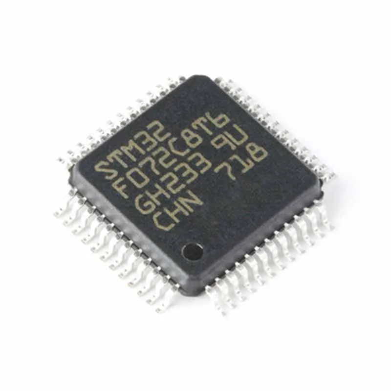 Stm32f072 mcu 32 битный Stm32 Arm Cortex M0 Risc 64kb Flash 2 5 v/3 3 v 48 контактный Lqfp Stm32f072c8t6|Интегральные