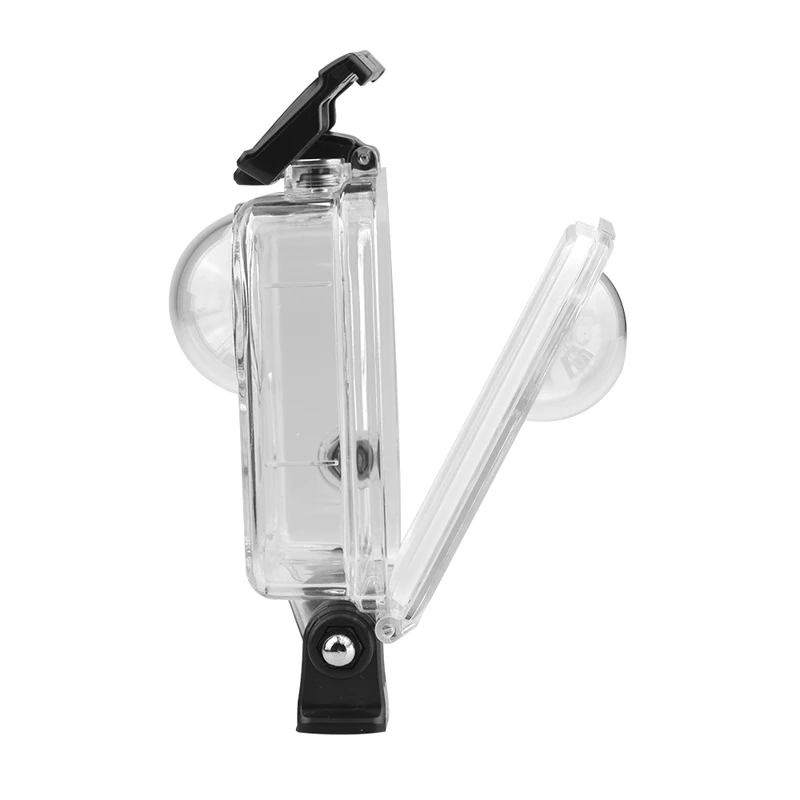 

Diving Protective Case Waterproof & Protective Film HD Tempered Glass Screen Protector Frame for GoPro Max Accessories