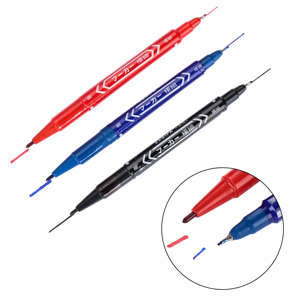 Маркеры для кожи 3 цвета маркеры татуировок инструмент перманентных