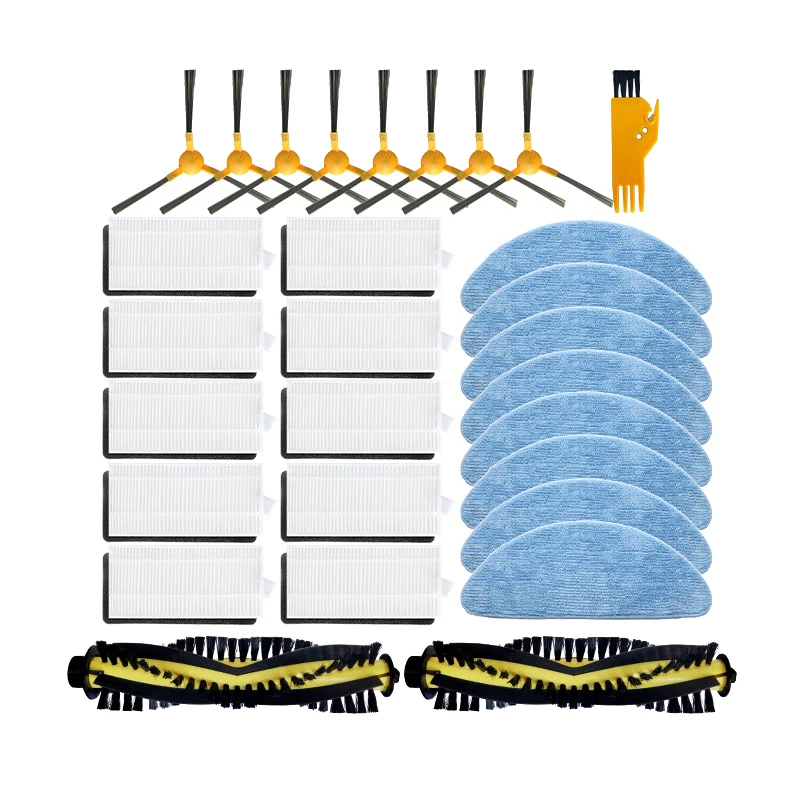 

Боковым щеткам обеспечен Hepa фильтр насадка на швабру для уборки из основной щетки для Neatsvor X500 робот пылесос аксессуары для запасных частей
